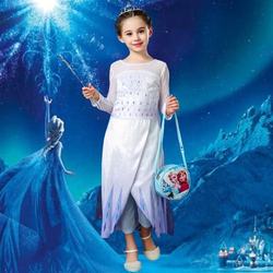 Children's Day Frozen Elsa Princess Skirt Children's Love Sand White Elsa Dress Skirt