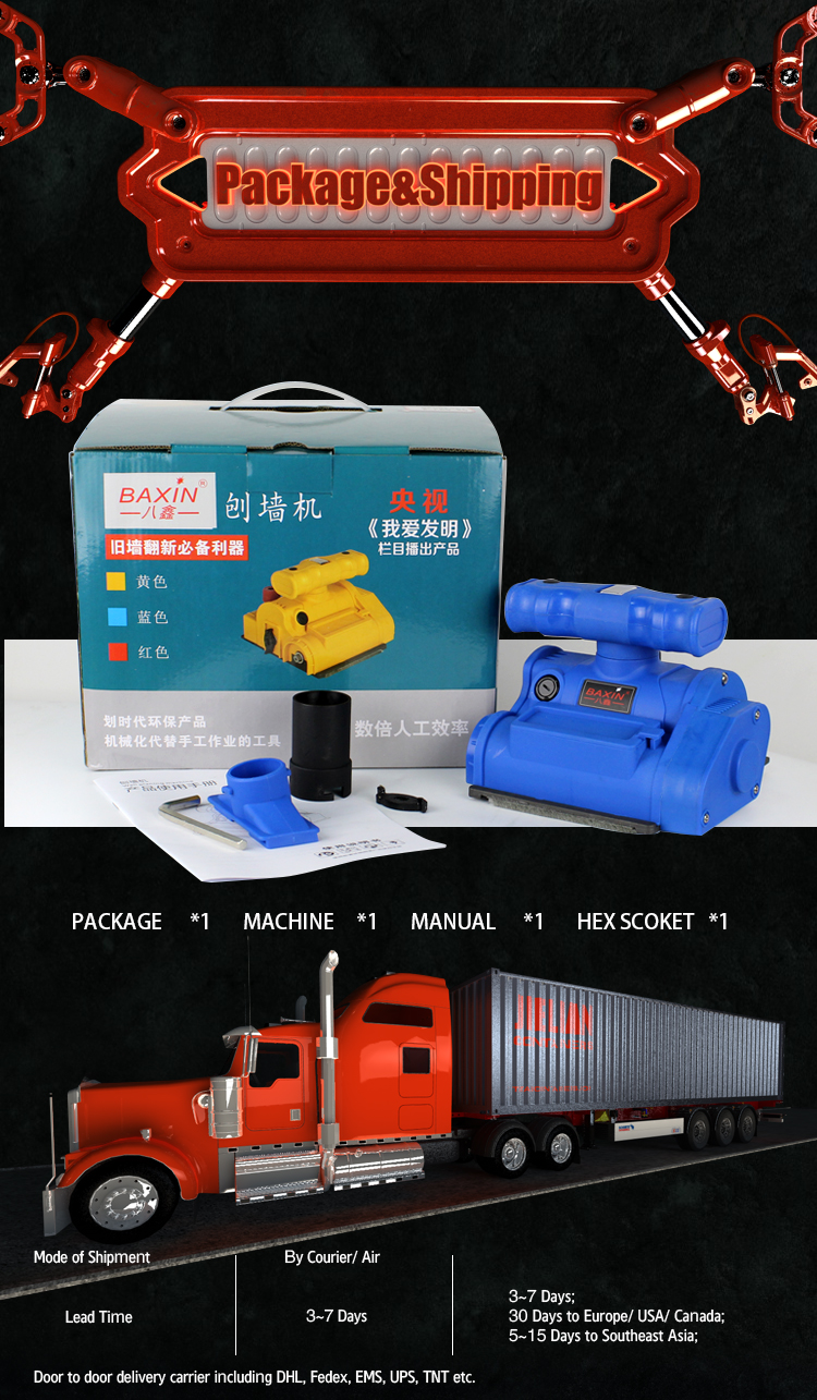 Portable Plane Wall Machine Wall Plastering Machine Shovel Wall Machine