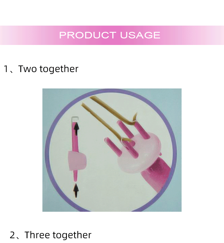 4 pins braider private label braiding hair