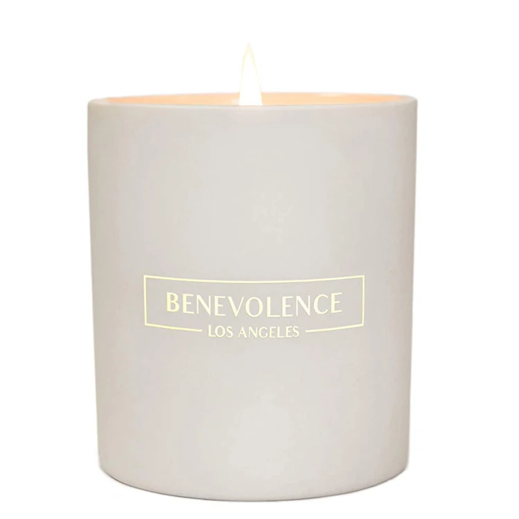 Белые дешевые пустые маленькие керамические банки для свечей с логотипом на заказ оптом