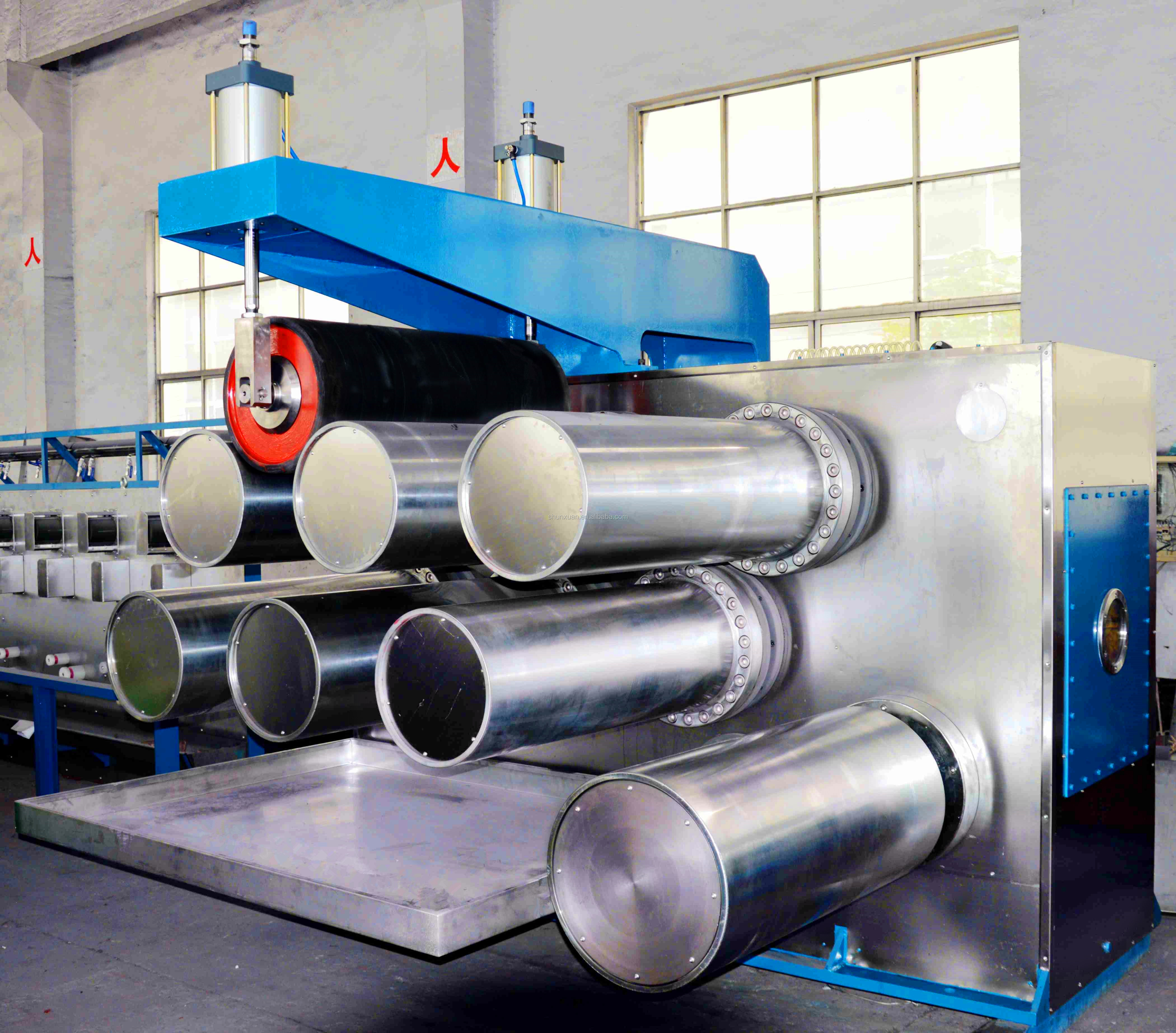 涤纶短纤维生产机器 - buy psf making machine,polyester fiber