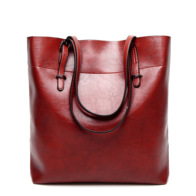 New Women'S Fashion Simple Tote Bags One Shoulder Aslant Leisure Female Bag Large Capacity Female Bag