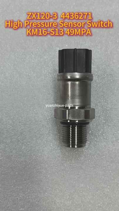 ZX120-3 High Pressure Sensor Switch KM16-S13 49MPA for Nagano Keiki