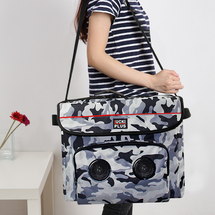 sacchetto di tote del dispositivo di raffreddamento dell'altoparlante impermeabile all'ingrosso sacchetto di pranzo del dispositivo di raffreddamento sigillato a caldo