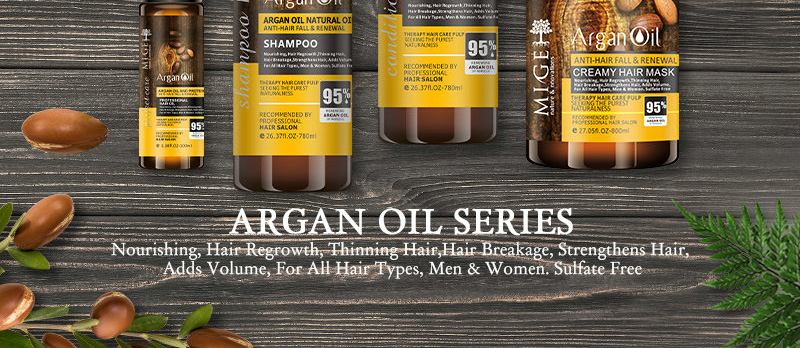 MIGE Hair Care, Argan Oil Hair Mask, Anti-Hair Fall & Renewal, K7