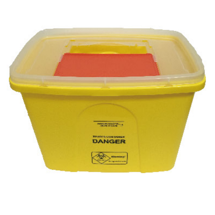 15L контейнер для утилизации острых предметов медицинские резким одноразовый контейнер коробка Устранимый контейнер для Хемо отходов