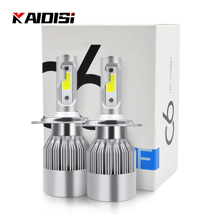 Автомобильная система освещения, автомобили и мотоциклы, 36 Вт, лм, светодиодная фара C6 H4 для внедорожника
