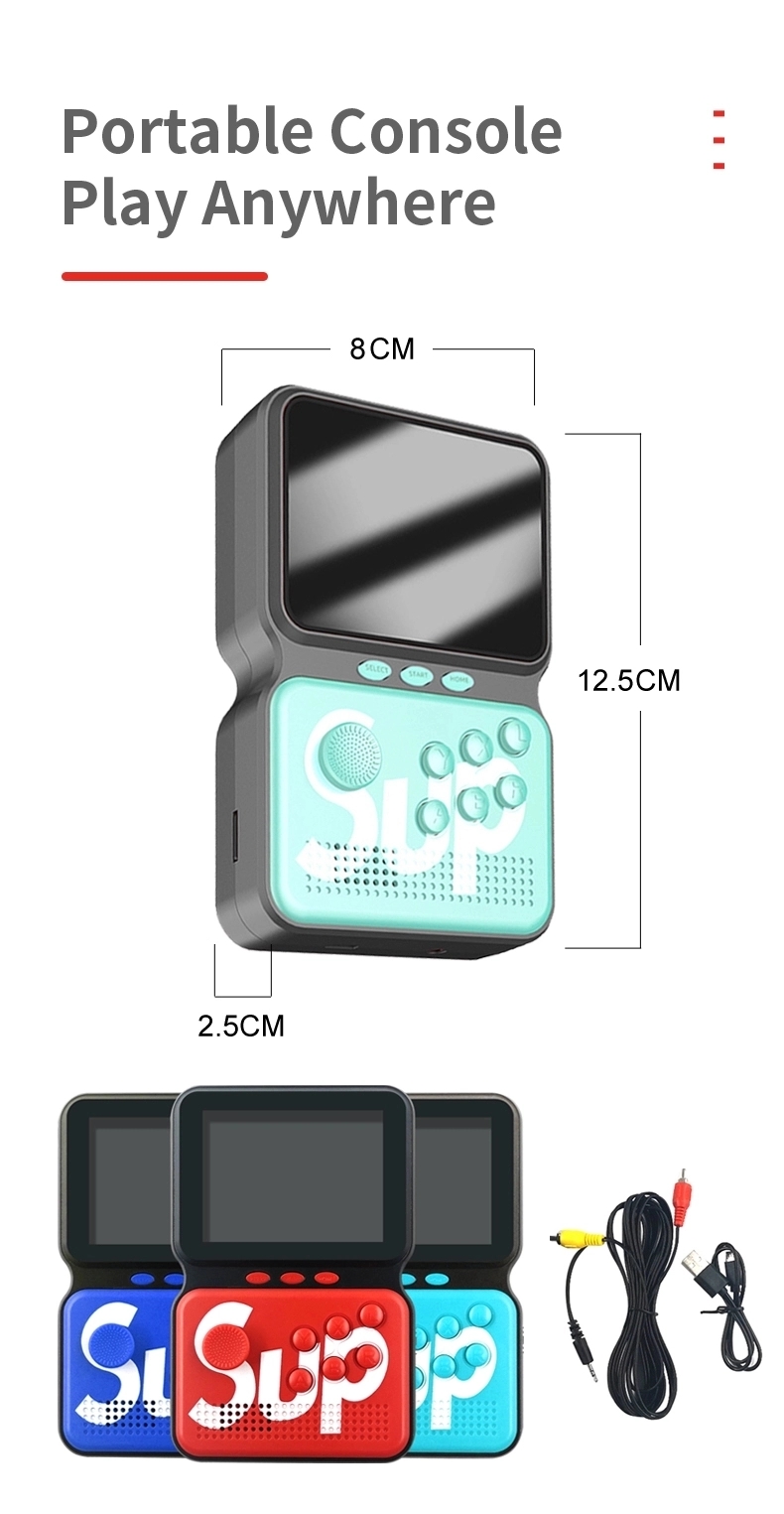 900  in 1 M3 SUP Pocket Video Game Console Handheld Game Player