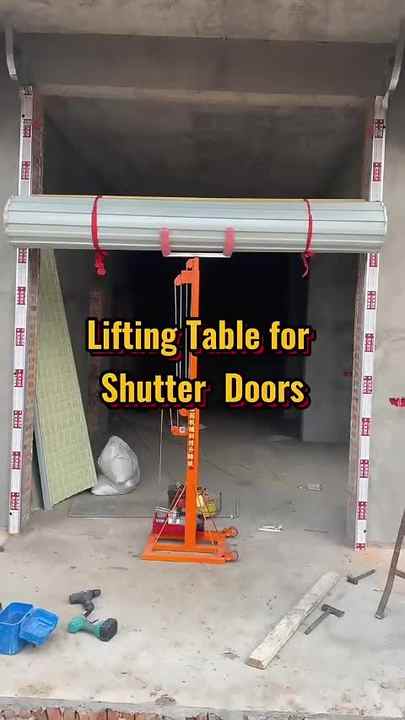 4M 5M 6M Electric Steel Wire Rope Roller Shutter Door Lifting Hoist for ...