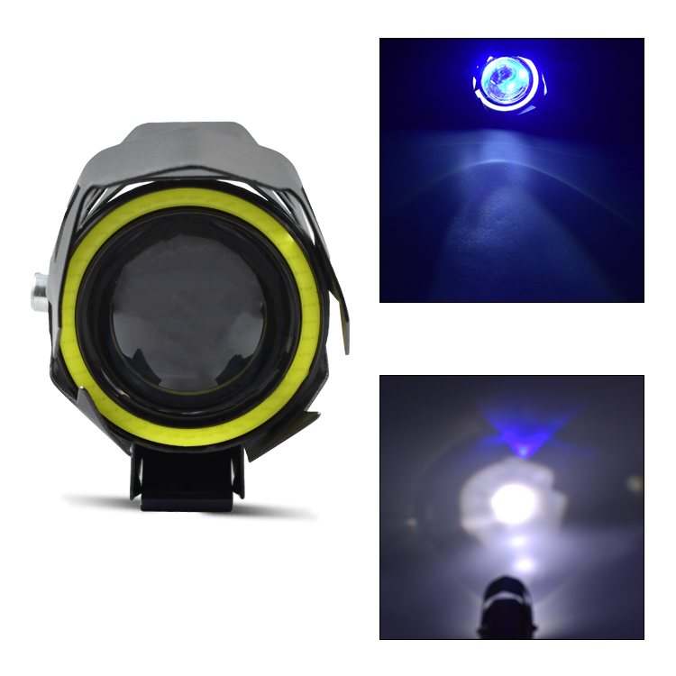 Фары для прожектора u5/u7 /U810W ангельские глазки мотоциклетные фары электрические светодиодные фары для мотоцикла