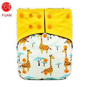 Cheap Price One Size Adjustable Washable Newborn Baby Cloth Diaper Manufacturers In China