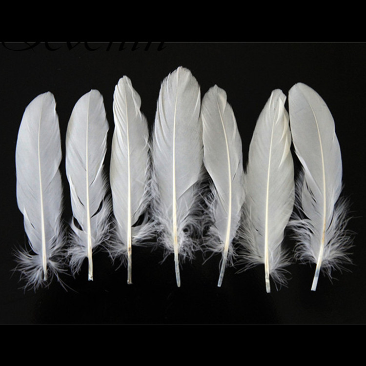 красивое перо. гусиное перо. декоративные перья для волос. перо гуся большое. перо страуса 20-25 см зеленый.