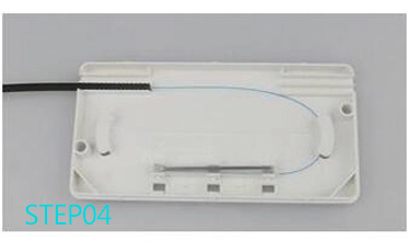 2 Input 2 Output Fiber Optic Accessories FTTP Fiber Optic Cable Junction Box