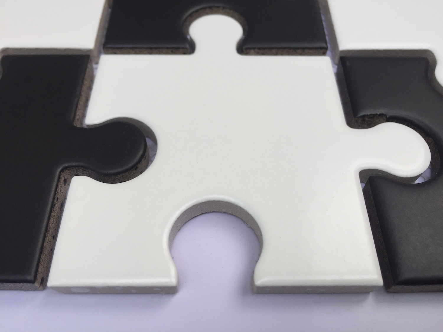 Puzzle Mosaic Jigsaw Wall Decoration Ceramic Mosaics Tetris Ceramic Floor and Wall Tiles