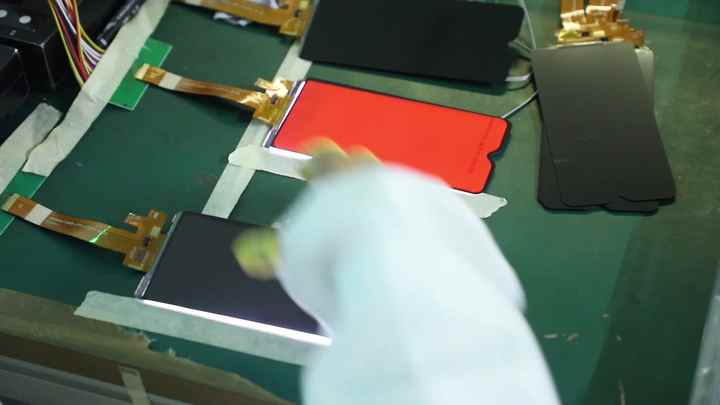 Écran + Vitre Tactile Externe Noir Pour OPPO Find N2 Flip - Original - Neuf