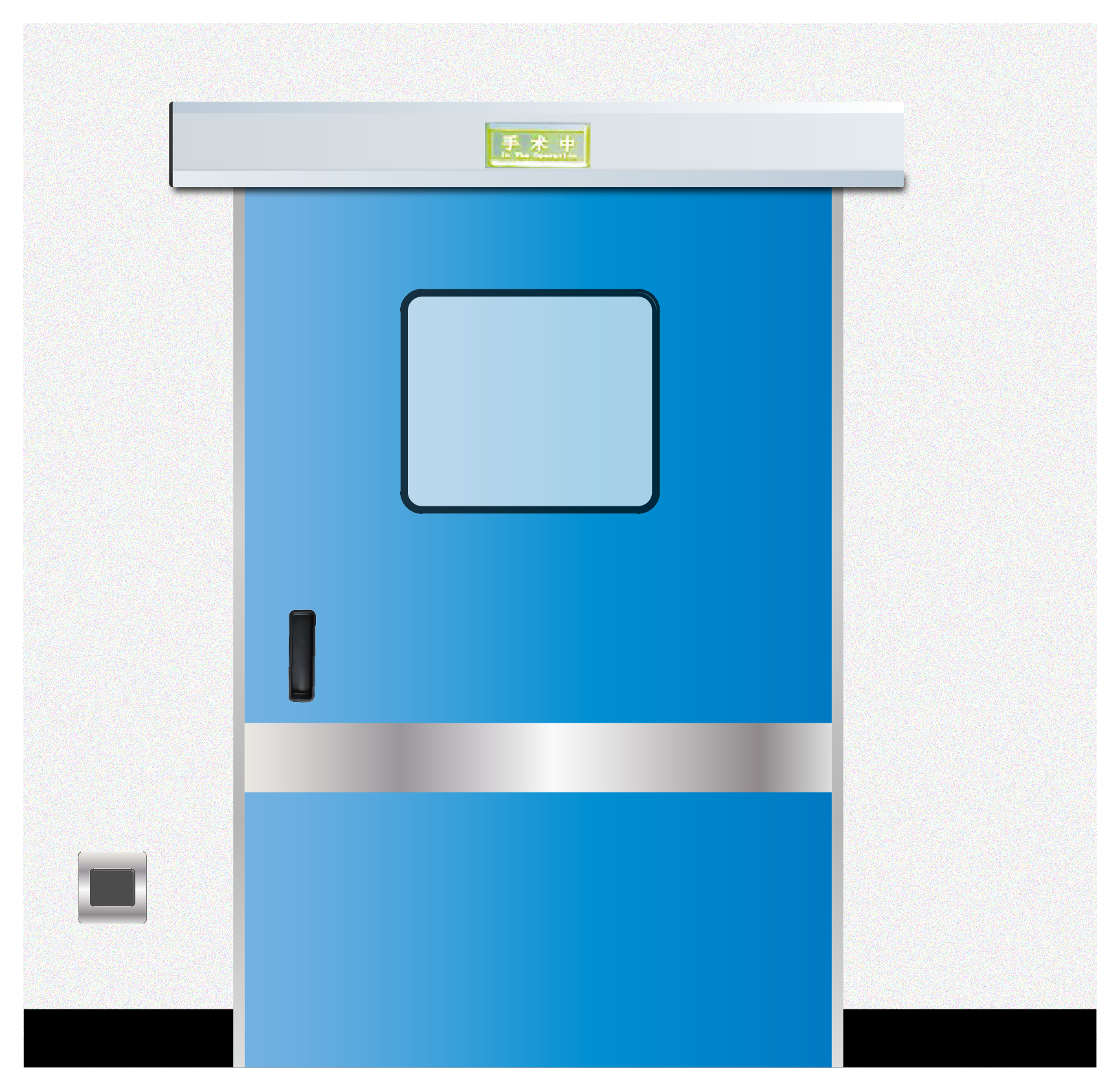 Best choose Automatic Sliding Hermetic Door for Laboratory and Hospital