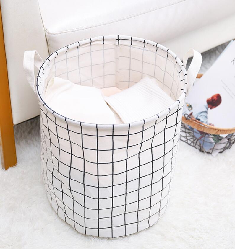 High quality fabric laundry basket toy storage basket waterproof folding laundry basket portable bathroom storage