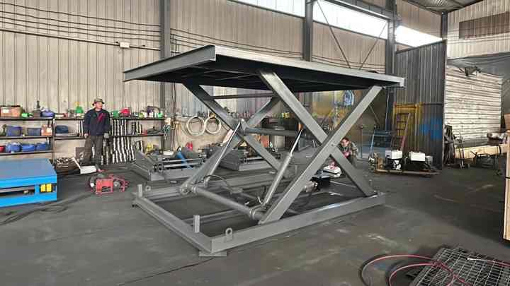 CHANGDING CFY-3T Hydraulic Lifting Platform Small-Sized Electric ...