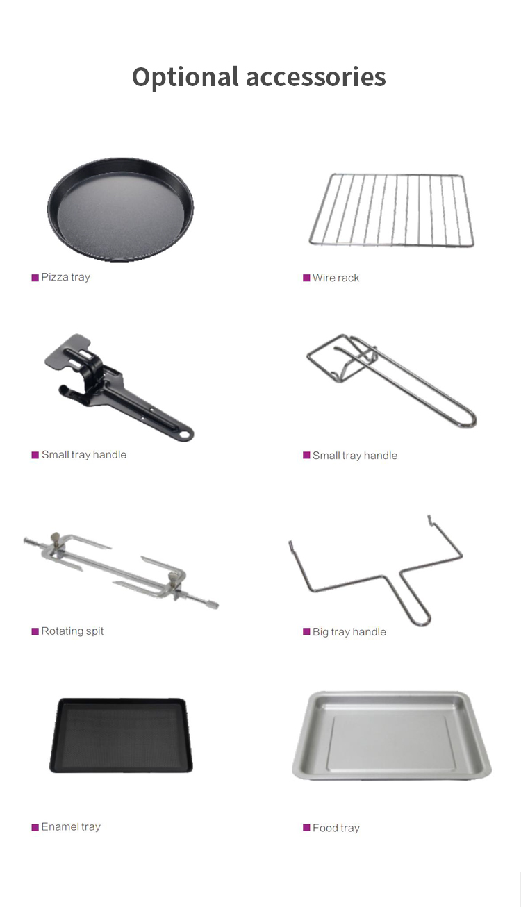 12L Household Mini Bread Pizza Electric Oven