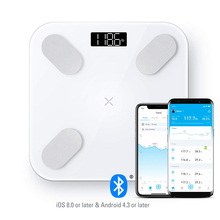 Bluetooth Body Fat Scale Smart BMI Scale Digital Bathroom Wireless Weight Scale