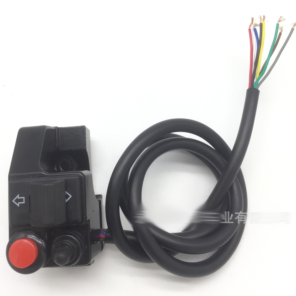 Водонепроницаемый переключатель на руль мотоцикла, вездехода, фары, переключатель вкл./выкл. С 3 разъемами, переключатель для мотоцикла