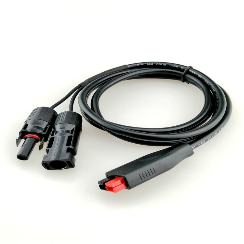 2M Twin Core 6mm2 50A Mc4 Solar Extension Cable With Mc4 Male-Female Connectors
