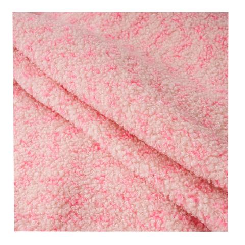 优质批发sherpa软保暖泰迪熊皮草羊毛针织面料