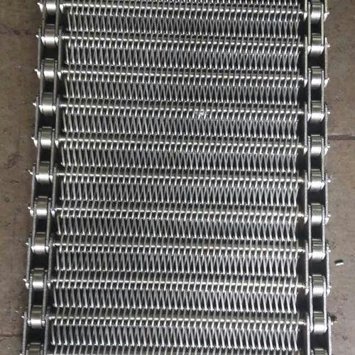 High Temperature 314 310s Stainless Steel Spiral Mesh Conveyor Chain Belt Metal