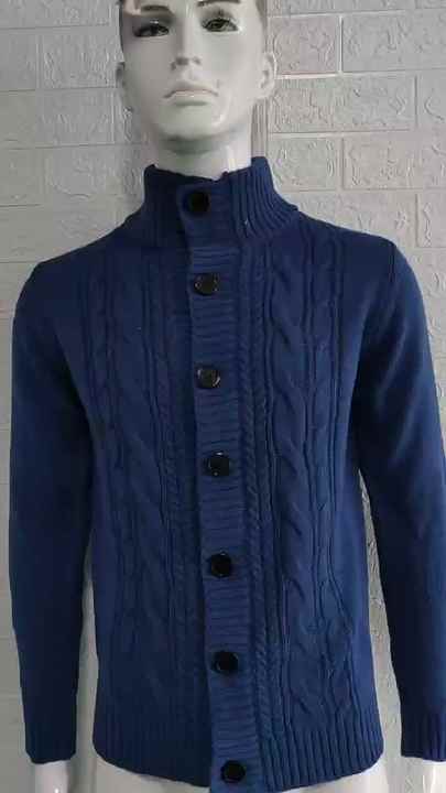 Plus Size Turtleneck Shrug Cardigan Sweater For Men Winter Odm