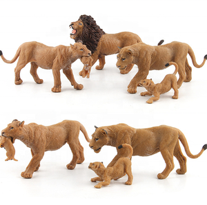 plastic lion figurines