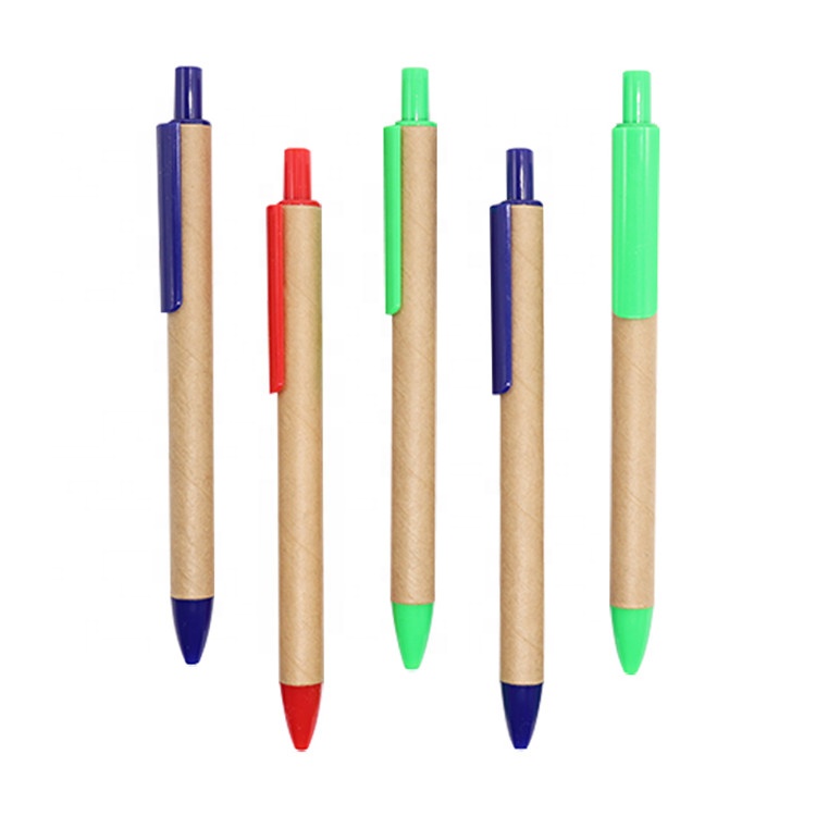 бумажные ручки с логотипом