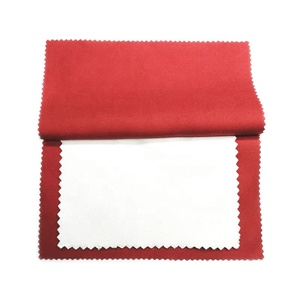 FREE SAMPLES Custom Logo Heat Transfer Print Suede Jewelry Polishing Cleaning Cloth