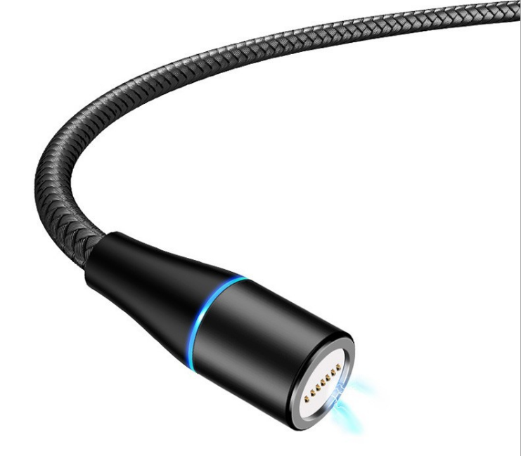 3 А высокоинтенсивная Магнитная быстрозаполняющая круглая головка Магнитная линия передачи данных три в одном