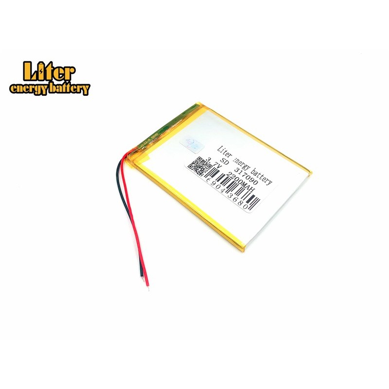 3,7 в 307090 287090 317090 2200 мАч полимерная литиевая батарея для домашнего планшетного ПК Средней книги, например универсальная батарея