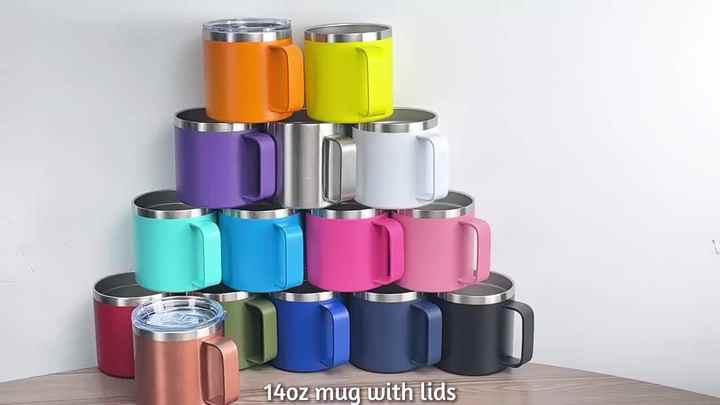 [JT-M12A]12oz Sample Available Double Wall 18/8 Pro Grade Coffee Cup  Insulated Vacuum Stainless Steel Mugs