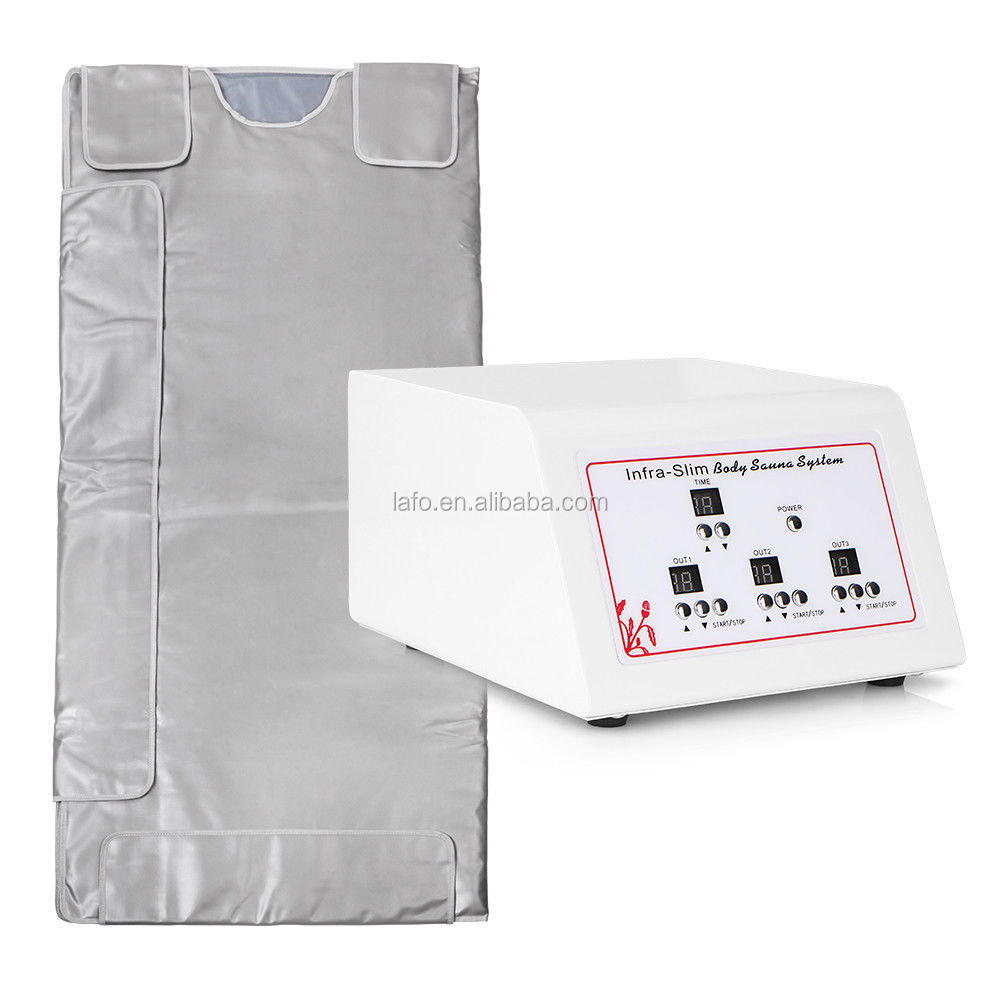 infrared blanket 3 zones infrared sauna blanket detox and slimming infrared thermal blanket LF-1005