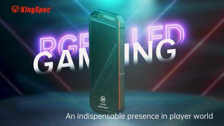 KingSpec SSD 外付け 4TB RGBライト搭載 Z5ポータブルSSD KingSpec 外付け 4TB RGBライト搭載 【公式通販】
