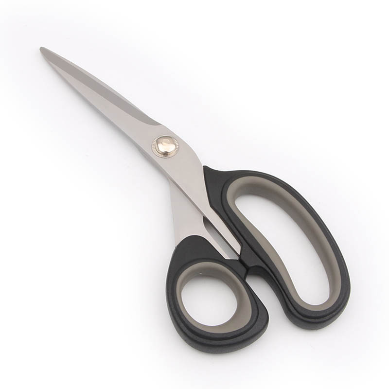 Durable Plastic Handle Stainless Steel Titanium Coated  Household Multifunction Scissors