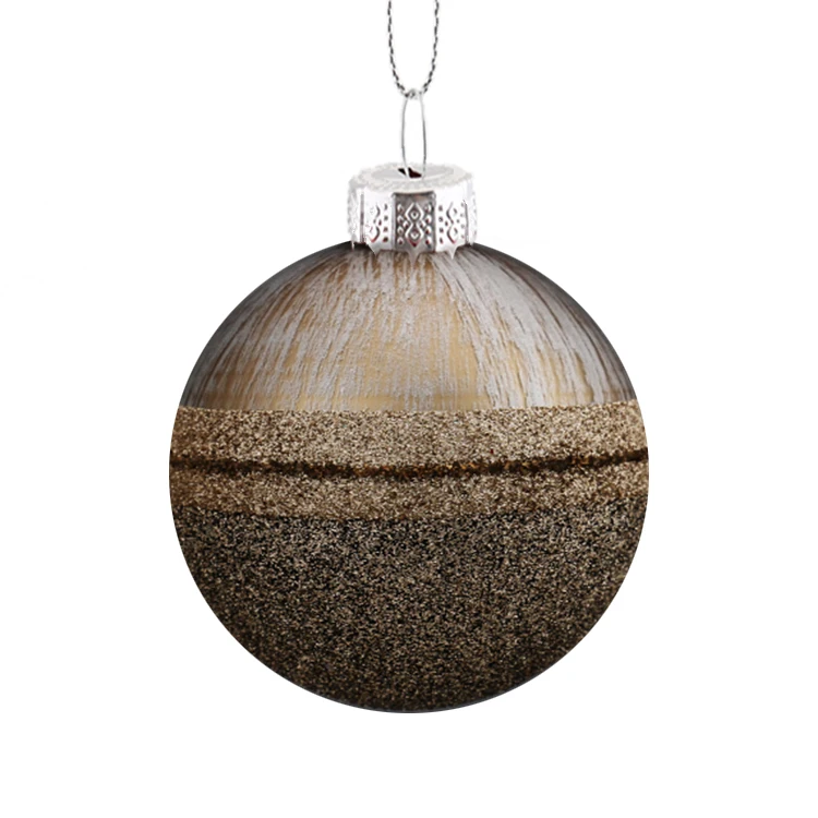 Дешевый ручной Рождественский стеклянный шар