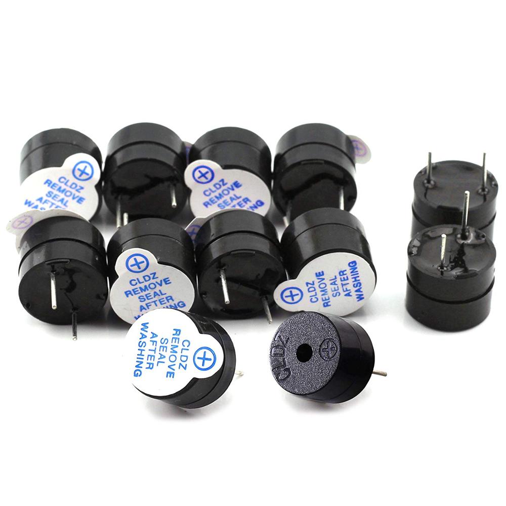 Активный звуковой сигнал тревоги TMB09A05, 1000 шт., 5 В, 9*5,5 мм, 5 В, мини-активный пьезо-звуковой сигнал, подходит для arduino, электронный звуковой сигнал «сделай сам» 0905