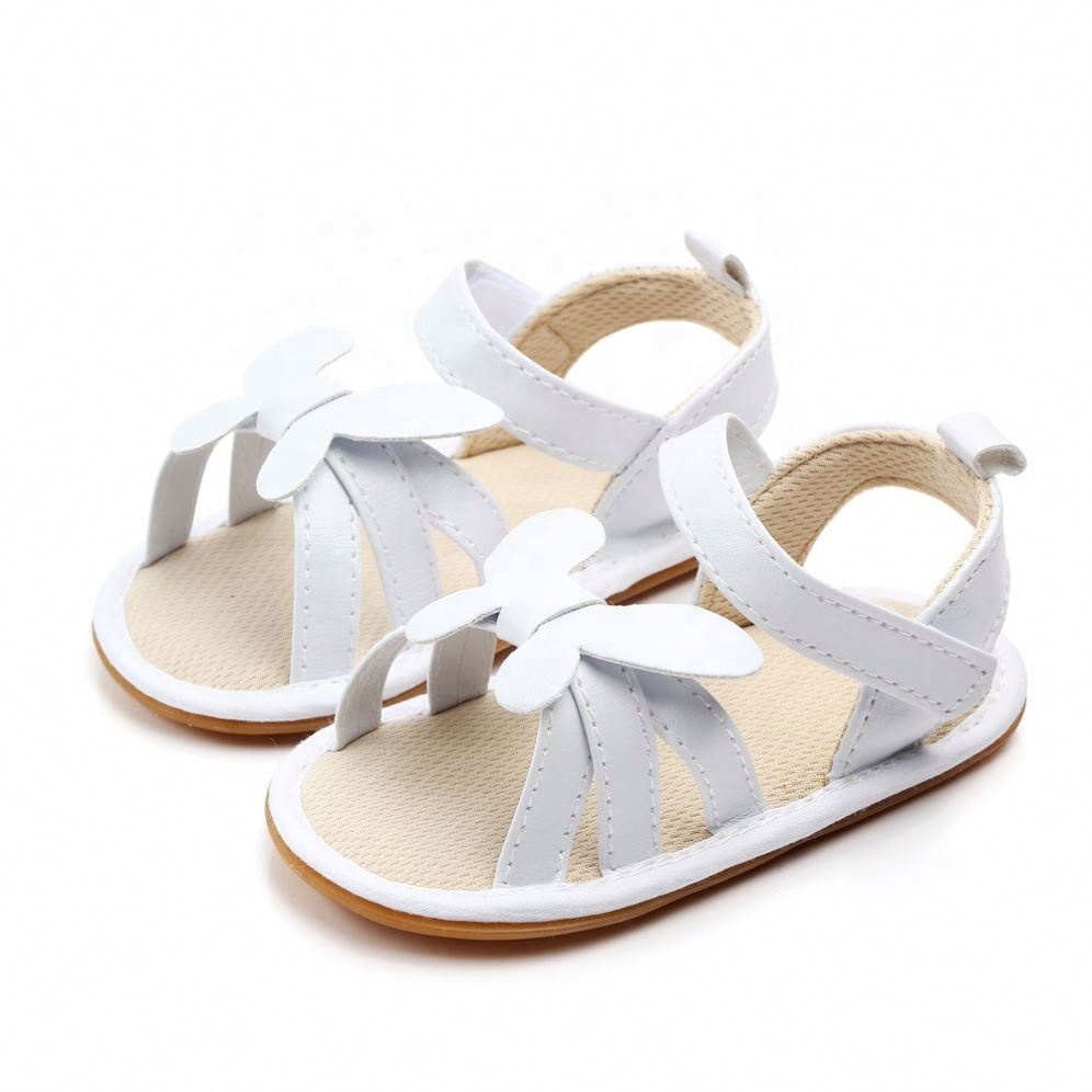 Лидер продаж; Летние красивые босоножки с бантом для маленьких девочек