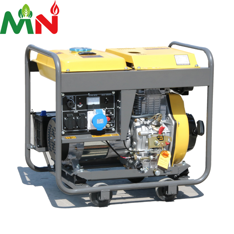 Singe Phase Rated Output kVA(kW) 4.5(4.5kW) Small Generator Provide Electric Power Air-cooling System