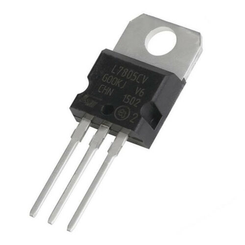 VOLTAGE REGULATOR TO-220 10x Regulador tension L7805CV 7805 5V 1,5A 1.5A