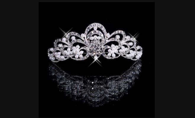 花皇冠为新娘婚礼 - buy crown tiaras,flower crown tiaras,princess