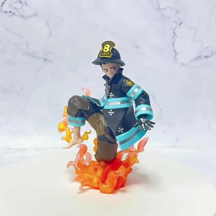 Kotobukiya FIRE FORCE SHINRA KUSAKABE ARTFX J STATUE Multicolor