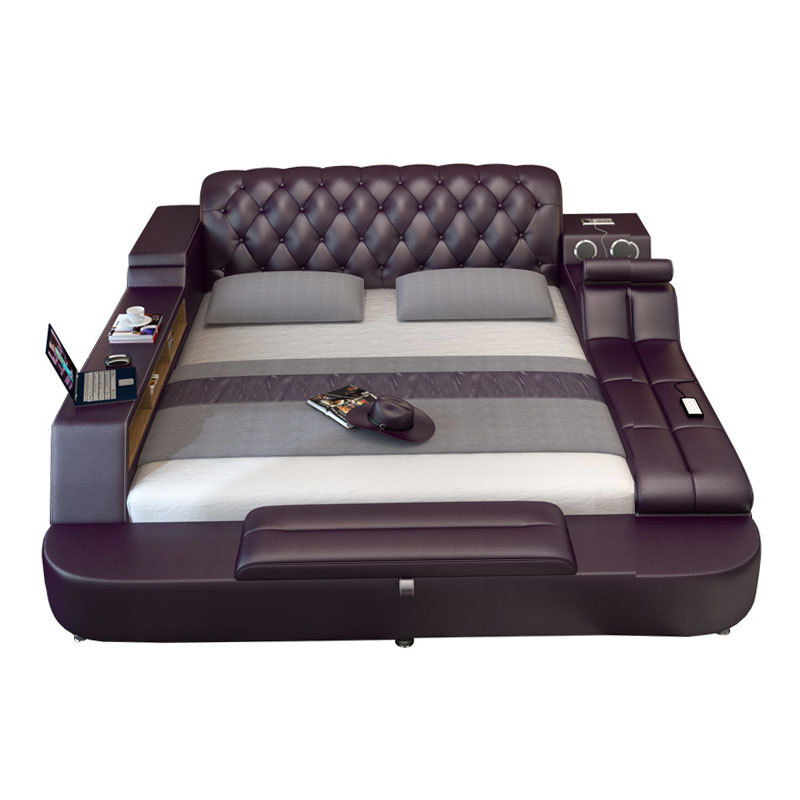New Design Low Cost High Quality Multi Function Massage Bedroom Soft Bed