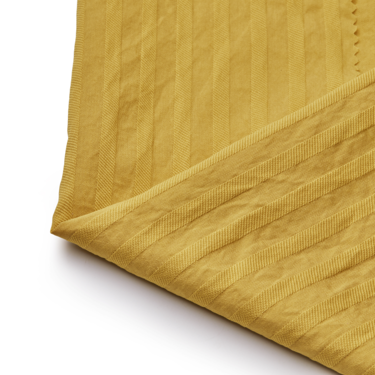 Жаккардовый нейлон хлопок жаккард полоса органический женский модный дизайн C868