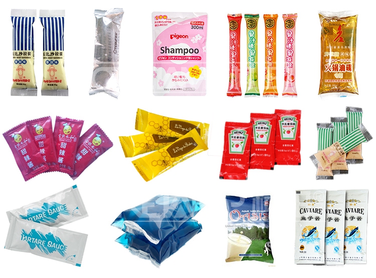HC-320A Automatic vertical liquid fruit jam juice tomato sauce paste ketchup filling sachet packing packaging Machine - Vertical packing machine for liquid - 6