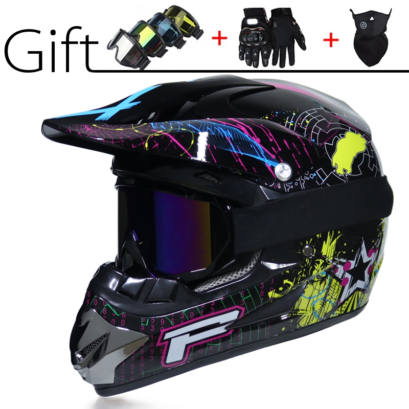 2018 Professional Racing Motocross Casque hors route Casque 2018 Professional Racing Motocross Casque hors route Casque