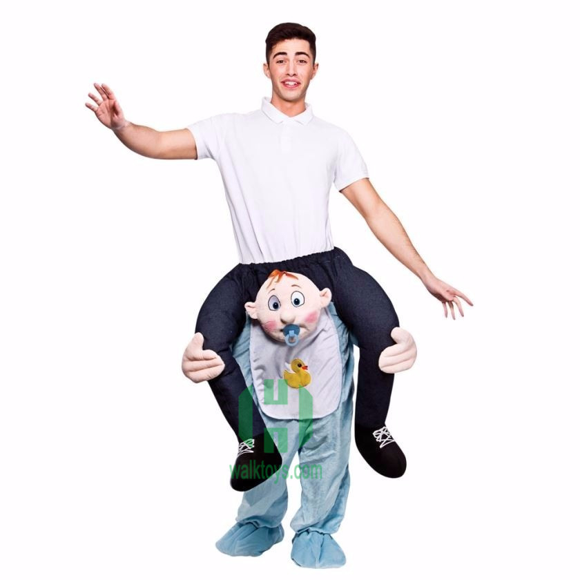 Carry Ride On Me Xmas Costume Shoulder Piggy Back Fancy Adult Dress Party Outfit